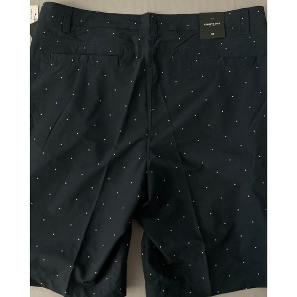 Kenneth Cole Men's Star Print Tech Cargo Shorts - Navy, Size 38 * MS33 - Picture 4 of 8